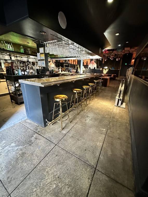 Complete bar build-out: millwork, back bar and finishes